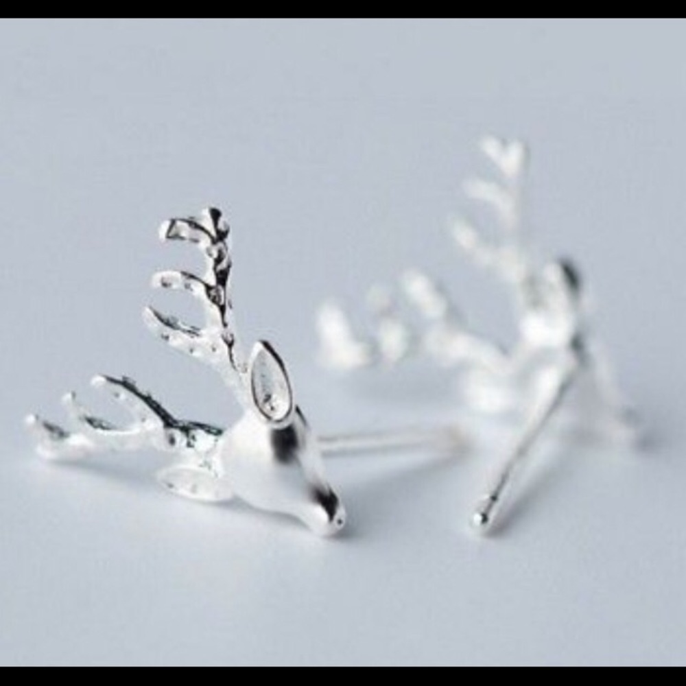 Sterling Deer earrings